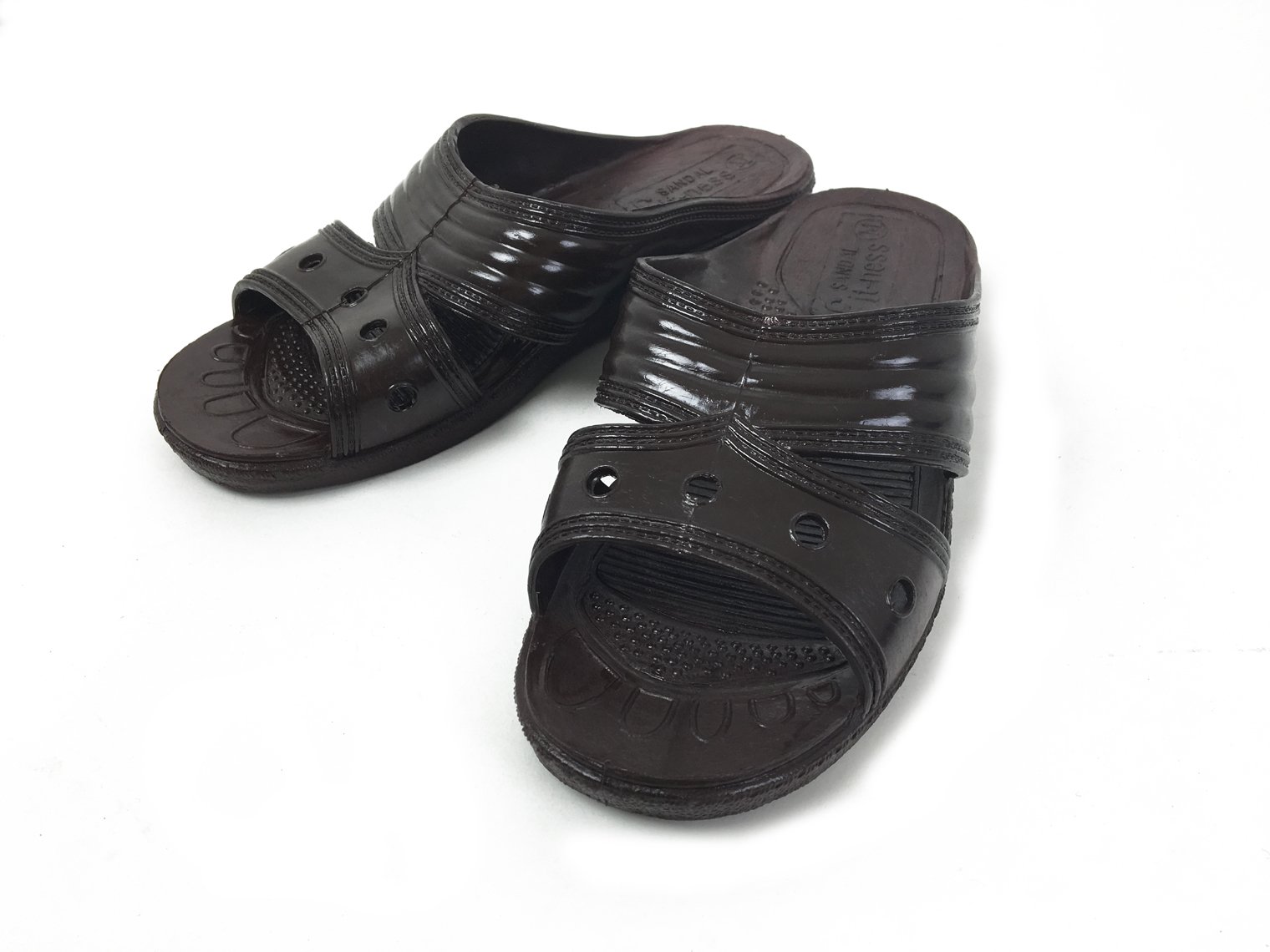 Amazon.co.jp: オーミケンシ 業務用 フィッティングサンダル M ダーク